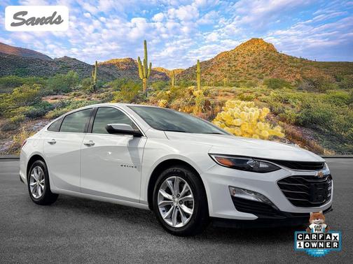 Summit White 2023 Chevrolet Malibu FWD 1LT