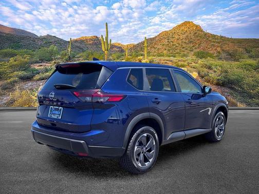 Deep Ocean Blue Pearl 2025 Nissan Rogue SV
