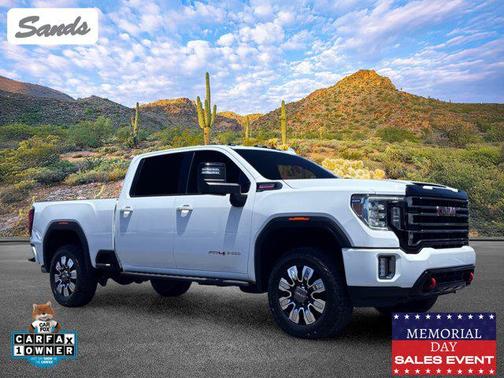 Summit White 2022 GMC Sierra 3500 AT4