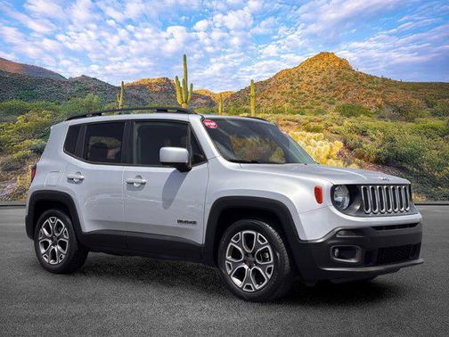 Glacier Metallic 2015 Jeep Renegade Latitude