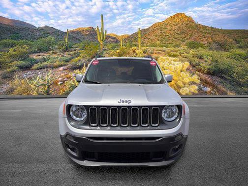 Glacier Metallic 2015 Jeep Renegade Latitude