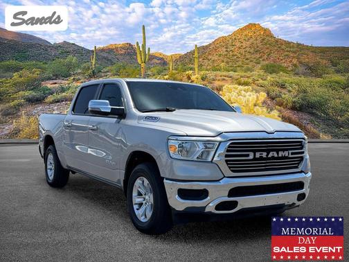 Billet Silver Metallic Clearcoat 2023 RAM 1500 Laramie