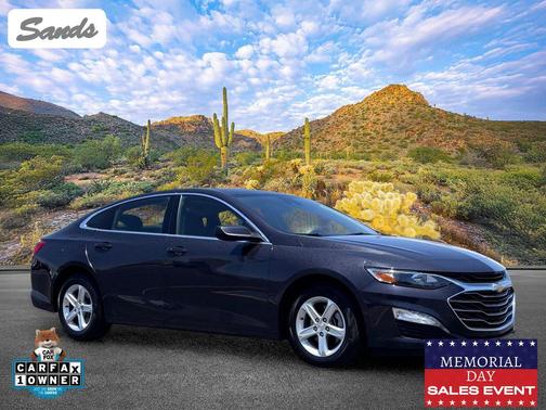 Dark Ash Metallic 2023 Chevrolet Malibu FWD 1LT