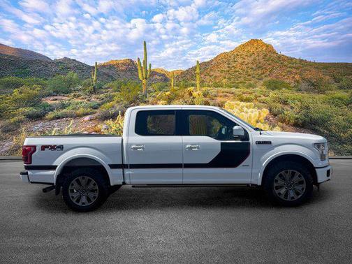 Shadow Black 2017 Ford F-150 Lariat
