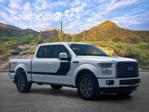 Shadow Black 2017 Ford F-150 Lariat