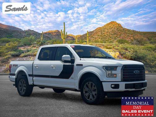 Shadow Black 2017 Ford F-150 Lariat