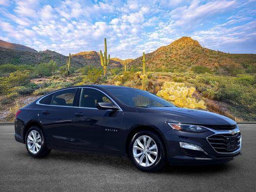 Dark Ash Metallic 2023 Chevrolet Malibu FWD 1LT