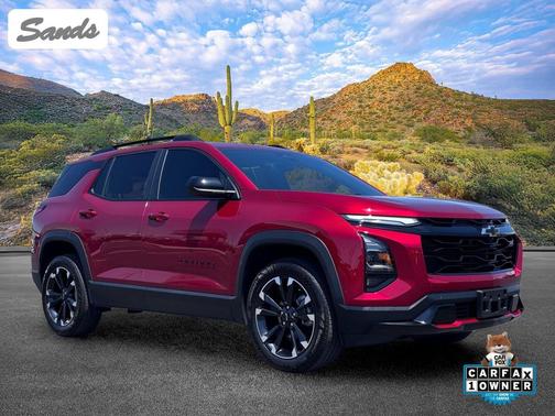 Radiant Red Tintcoat 2025 Chevrolet Equinox AWD RS
