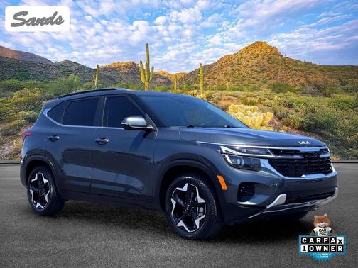Gravity Gray 2024 Kia Seltos EX