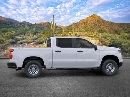 Summit White 2026 Chevrolet Silverado 1500 WT