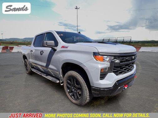 Slate Gray Metallic 2025 Chevrolet Silverado 1500 Custom Trail Boss