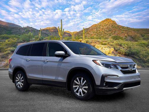 Lunar Silver Metallic 2020 Honda Pilot 2WD EX-L