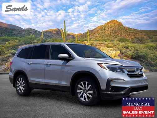 Lunar Silver Metallic 2020 Honda Pilot 2WD EX-L