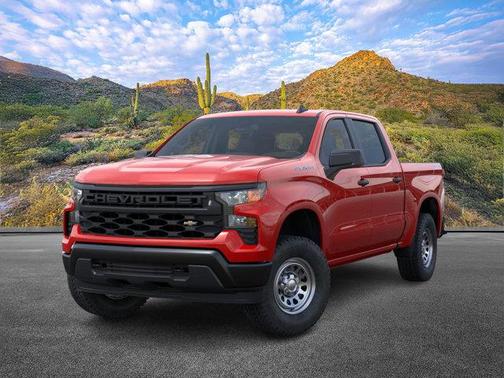 Red Hot 2026 Chevrolet Silverado 1500 WT