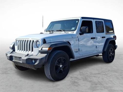 Bright White Clearcoat 2018 Jeep Wrangler Unlimited Sport