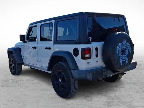 Bright White Clearcoat 2018 Jeep Wrangler Unlimited Sport