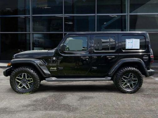 Black 2024 Jeep Wrangler Sahara