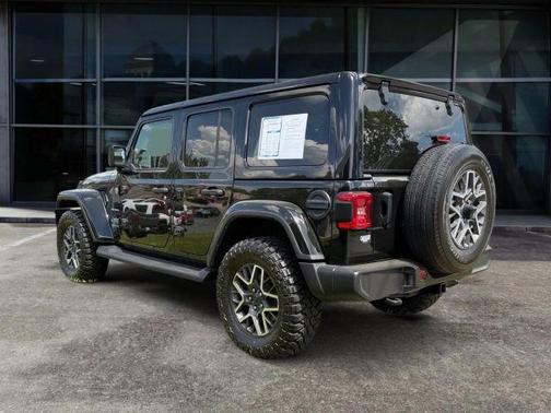 Black 2024 Jeep Wrangler Sahara