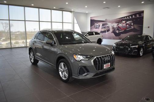 Chronos Gray Metallic 2024 Audi Q3 45 S line Premium Plus