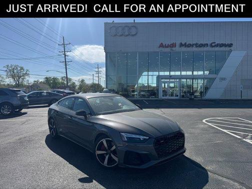 Chronos Gray Metallic 2023 Audi A5 Sportback 45 S Line Premium Plus
