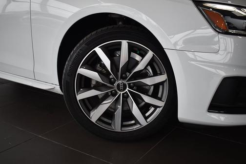 Glacier White Metallic 2023 Audi A4 40 Premium Plus