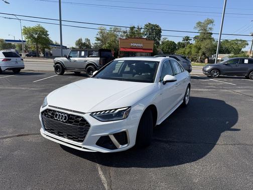 Glacier White Metallic 2023 Audi A4 45 S line Premium Plus