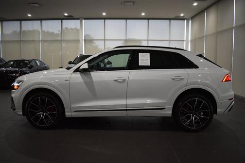 Carrara White 2023 Audi Q8 55 Premium Plus