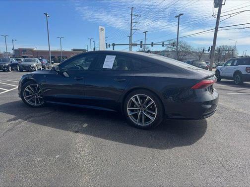 Firmament Blue Metallic 2023 Audi A7 Prestige 55 TFSI quattro S tronic
