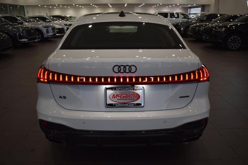 Glacier White Metallic 2026 Audi A5 Premium Plus TFSI quattro S tronic
