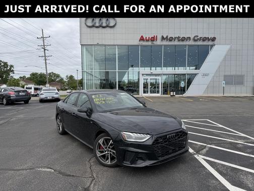 Mythos Black Metallic 2023 Audi A4 45 S line Premium Plus
