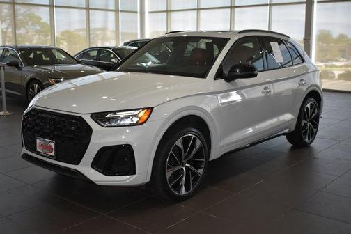 Glacier White Metallic 2023 Audi SQ5 3.0T Premium Plus