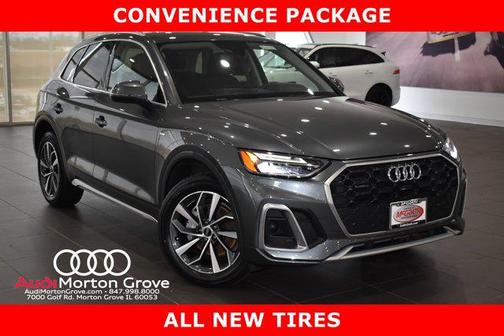 Daytona Gray Pearl Effect 2023 Audi Q5 45 S line Premium