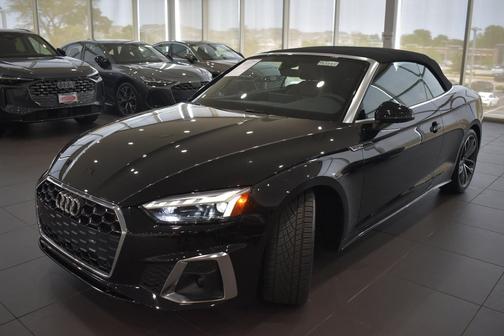 Mythos Black Metallic/Black Roof 2023 Audi A5 45 S line Premium Plus