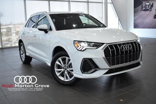 Glacier White Metallic 2021 Audi Q3 45 S line Premium Plus