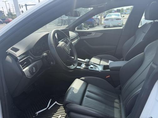 Glacier White Metallic 2023 Audi A5 Sportback 45 S Line Premium Plus