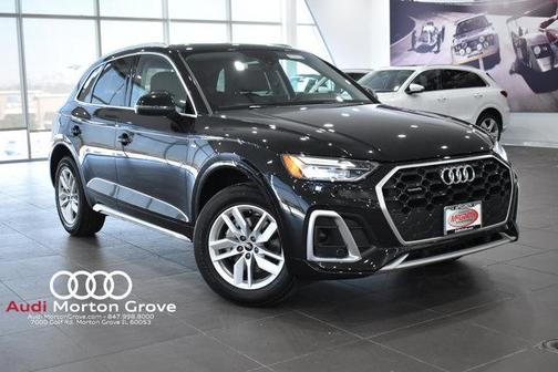 Mythos Black Metallic 2023 Audi Q5 45 S line Premium