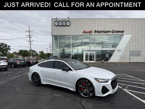 Glacier White Metallic 2022 Audi RS 7 4.0T