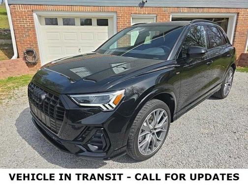Mythos Black Metallic 2025 Audi Q3 45 S line Premium Plus