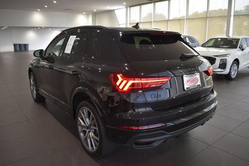 Mythos Black Metallic 2025 Audi Q3 45 S line Premium Plus