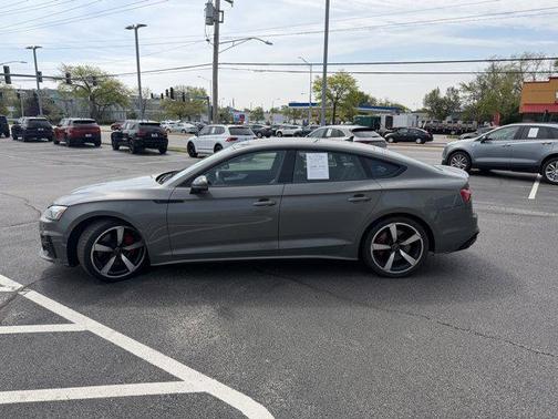 Chronos Gray Metallic 2023 Audi A5 Sportback 45 S Line Premium Plus