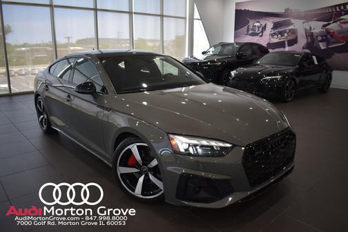 Chronos Gray Metallic 2023 Audi A5 Sportback 45 S Line Premium Plus