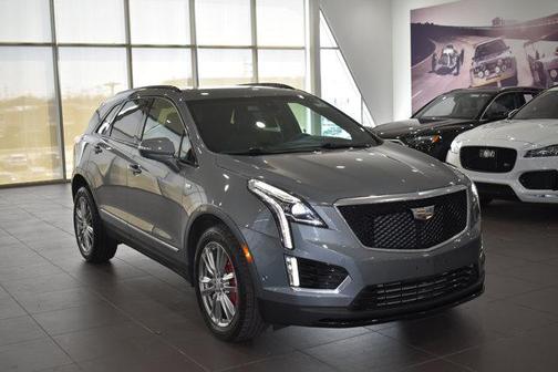 Satin Steel Metallic 2022 Cadillac XT5 Sport