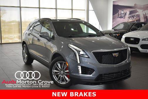 Satin Steel Metallic 2022 Cadillac XT5 Sport