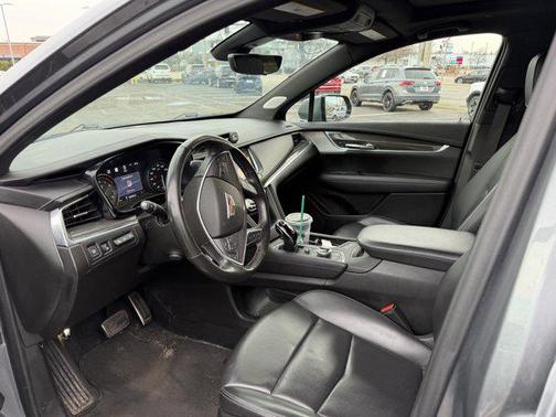 Satin Steel Metallic 2022 Cadillac XT5 Sport