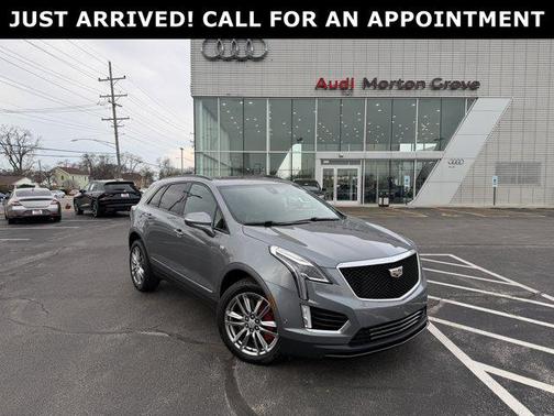 Satin Steel Metallic 2022 Cadillac XT5 Sport