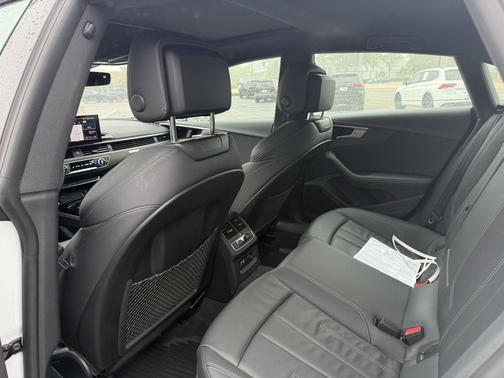 Glacier White Metallic 2025 Audi A5 Sportback 45 S Line Premium Plus