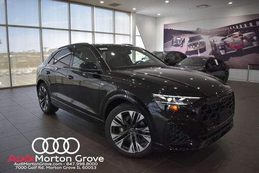 Mythos Black Metallic 2026 Audi Q8 55 Premium Plus