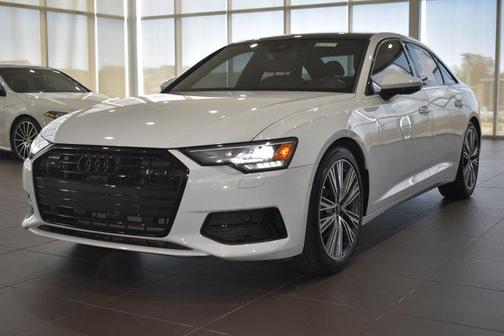 Glacier White Metallic 2023 Audi A6 45 Premium