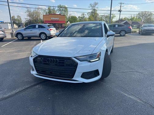 Glacier White Metallic 2023 Audi A6 45 Premium