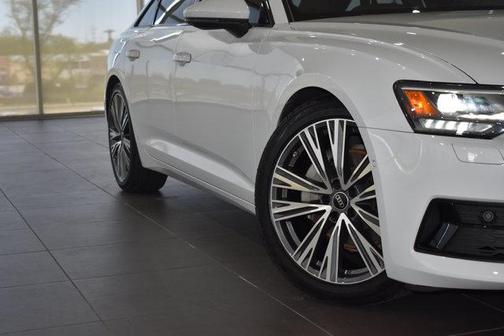 Glacier White Metallic 2023 Audi A6 45 Premium